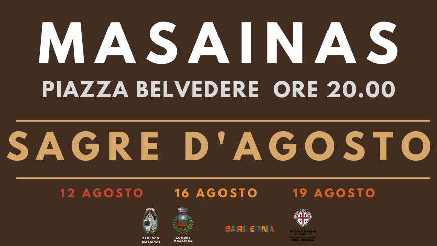 le tre sagre gastronomiche a masainas nel periodo di ferragosto_ eventi masainas 2022